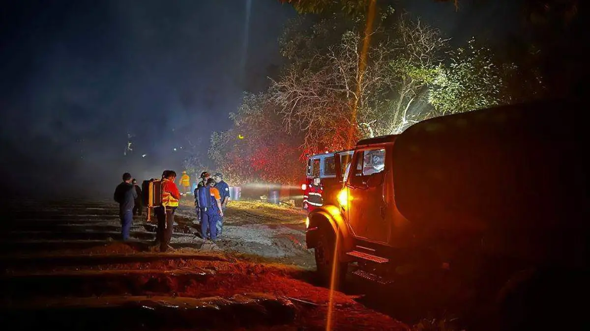 Incendio Todos Santos